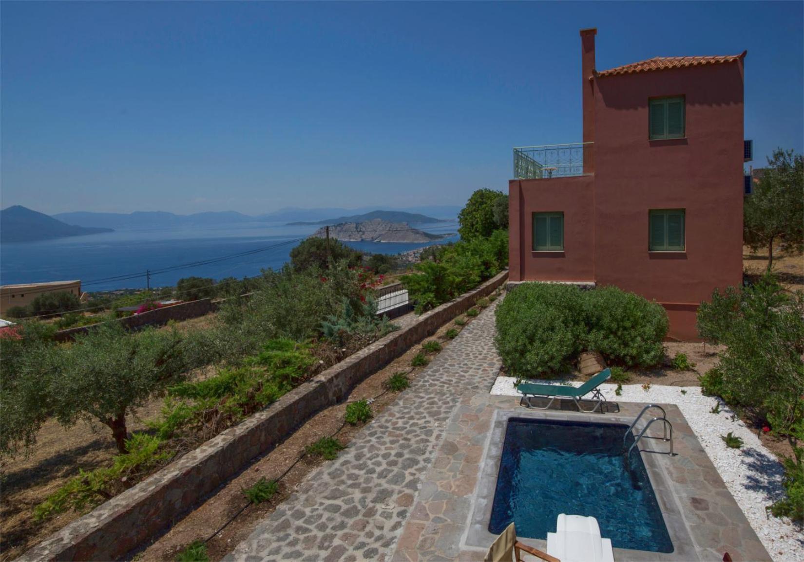 Aegina Colors Villa Sfentouri ภายนอก รูปภาพ