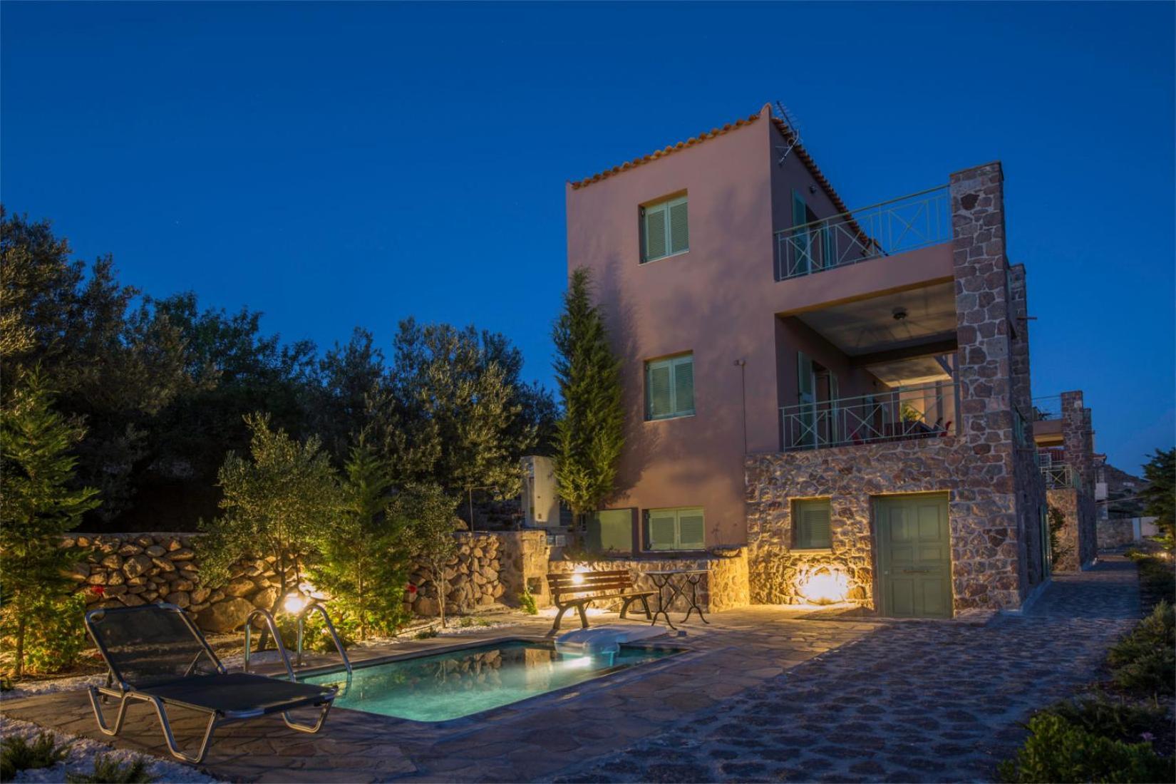 Aegina Colors Villa Sfentouri ภายนอก รูปภาพ