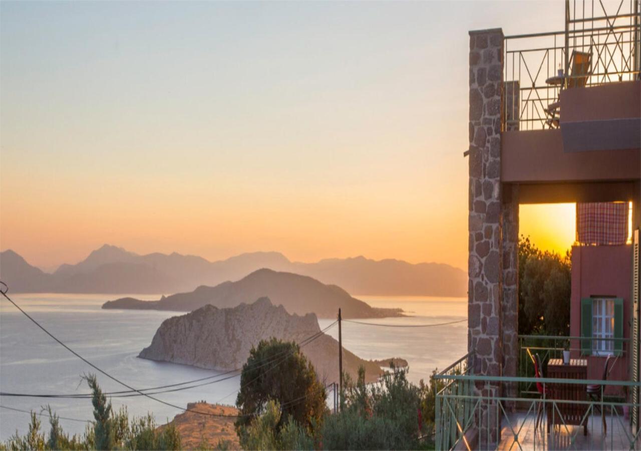 Aegina Colors Villa Sfentouri ภายนอก รูปภาพ