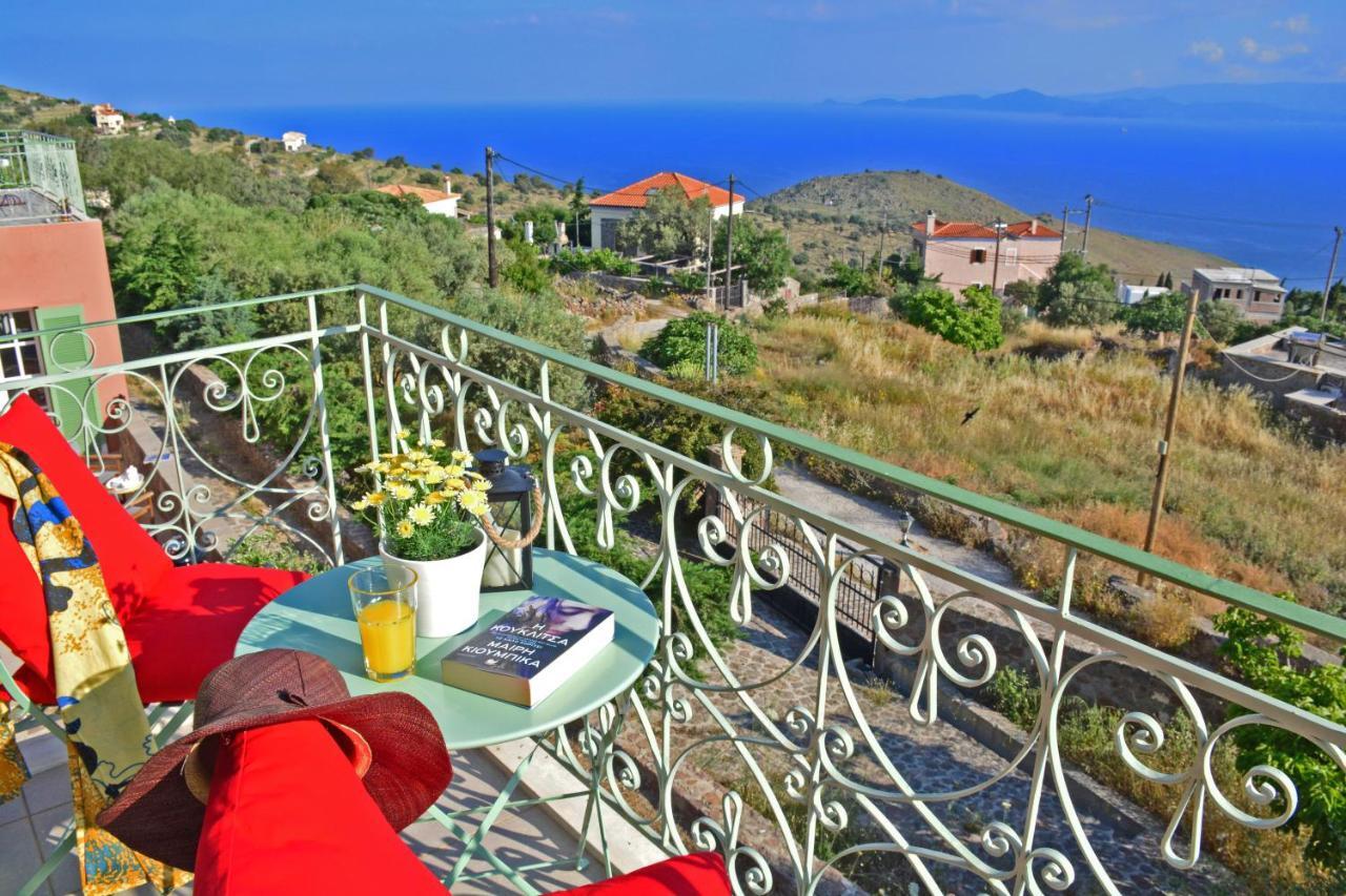 Aegina Colors Villa Sfentouri ภายนอก รูปภาพ